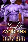 Night of the Zandians: A Reverse Harem Alien Warrior Romance