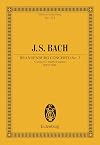 Brandenburg Concerto No. 3 G major: BWV 1048 (Eulenburg Studienpartituren)
