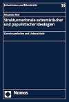 Strukturmerkmale extremistischer und populistischer Ideologien: Gemeinsamkeiten und Unterschiede (Extremismus und Demokratie 39) (German Edition)