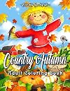 Country Autumn Digital Coloring Book