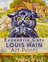 Eccentric Cats of Louis Wain Art Prints