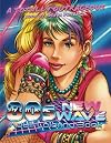 Totally Outrageous 80s New Wave Adult Coloring Book: Far-Out Scenes of 1980s Fashion, Glamour, Games, Shopping, Food, Music, and Fun!