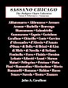 Sassano Chicago The Pedigree Chart Collection: Volume 1: Abbatemarco - Cammarano