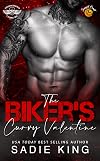 The Biker's Curvy Valentine: Sunset Coast: An age gap MC insta love romance (Underground Crows MC Book 2)