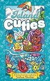 Island Cuties: Pocket Size 5"x8" Coloring Book featuring 30 Illustrations of Mermaids, Beach & Vacation Scenes, Tropical Animals & Characters, Food, Flowers, and More!