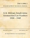 U.S. Military Small-Arms Ammunition Lot Numbers 1928-1945