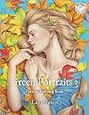 Green Portraits 3: Portrait Coloring Book