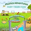 Phonics Adventures: Past Tense Park: Sounds of -ed