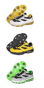 Waterproof Golf Shoes For Men With 7 Spikes Comfortable Sneakers_voghion.com