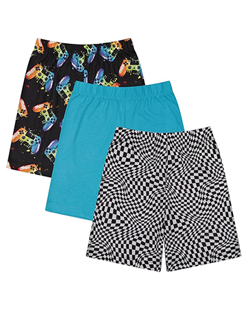 Us angels flickor pyjamas set 3-delar kort ärm med shorts_voghion.com