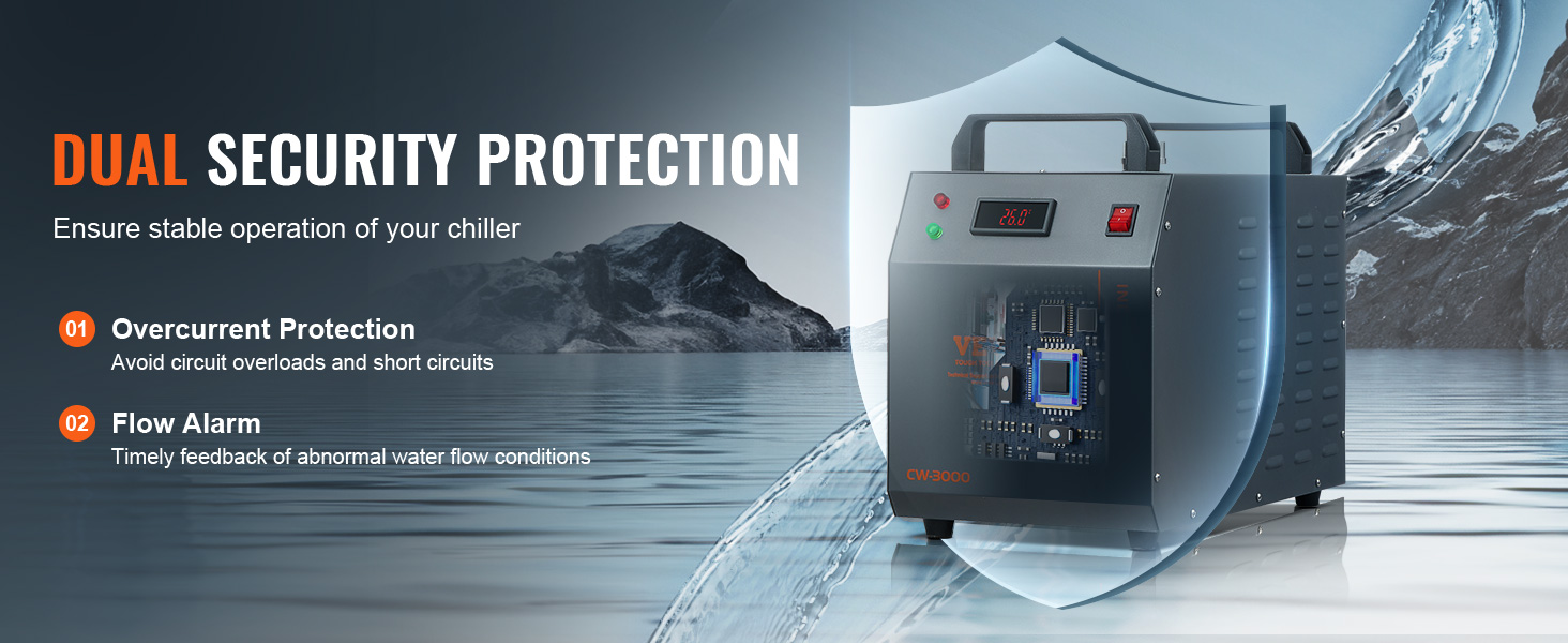 Refrigeratore d'acqua industriale per macchina incisione laser_voghion.com