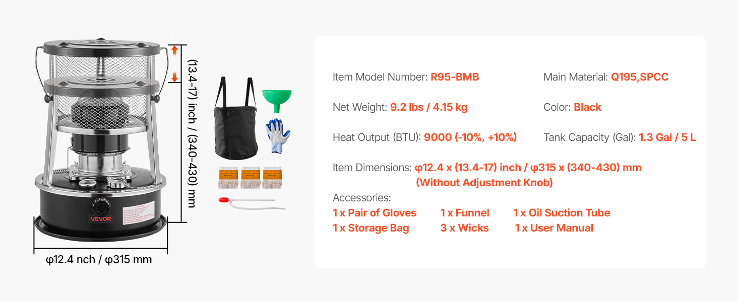 Portable Kerosene Heater And Stove For Indoor And Outdoor Use_voghion.com
