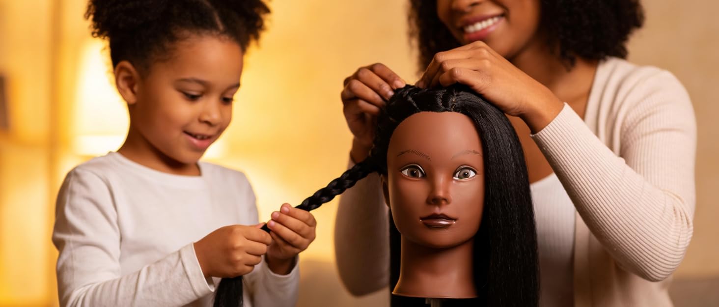 Frisierkopf Für Friseure Und Barbier Training Mit Echthaar_voghion.com