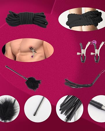 Set frusta e crop bdsm in pelle con solleticatore a piume_voghion.com
