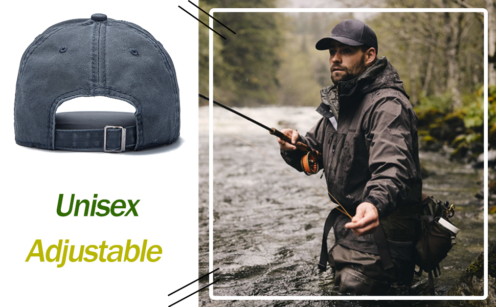 Unisex Washed Cotton Dad Hat Adjustable Vintage Baseball Cap_voghion.com