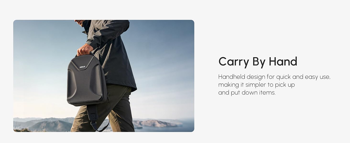 Large Drone Bag Travel Waterproof Hard Carrying Backpack 11in For