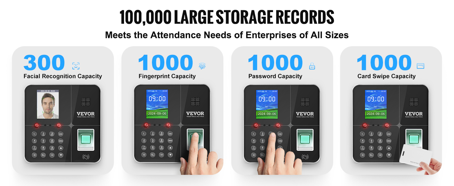 Biometric Time Clock For Small Business With Facial Recognition_voghion.com