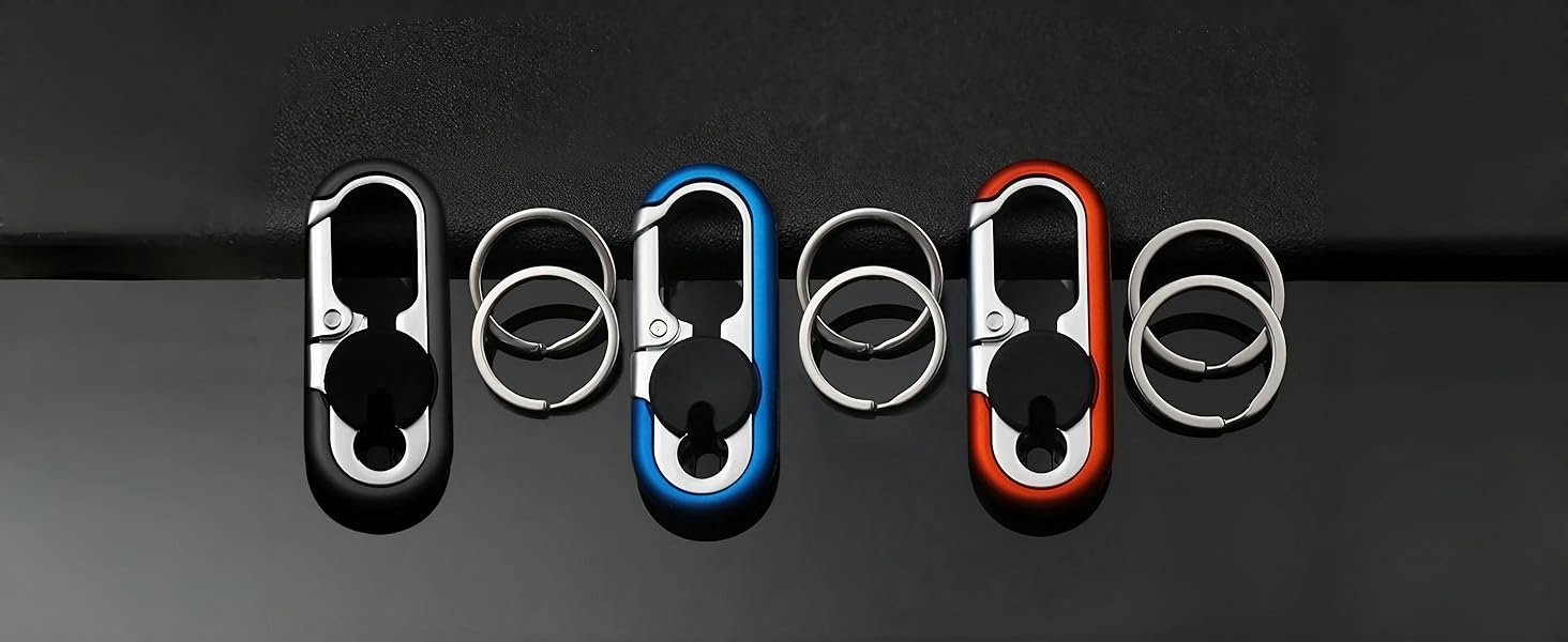 Mens Stainless Steel Car Key Chain Personalized Creative Keychain_voghion.com