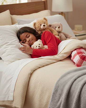 Us angels flickor pyjamas set 3-delar kort ärm med shorts_voghion.com