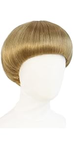 Short Blonde Bob Wig With Bangs For Cosplay And Party Outfits_voghion.com
