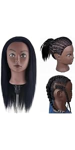 Frisierkopf Für Friseure Und Barbier Training Mit Echthaar_voghion.com