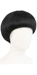 Short Blonde Bob Wig With Bangs For Cosplay And Party Outfits_voghion.com