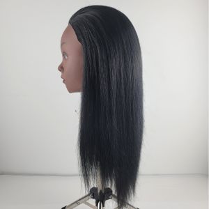 Frisördocka för flätning och styling av hår svart_voghion.com
