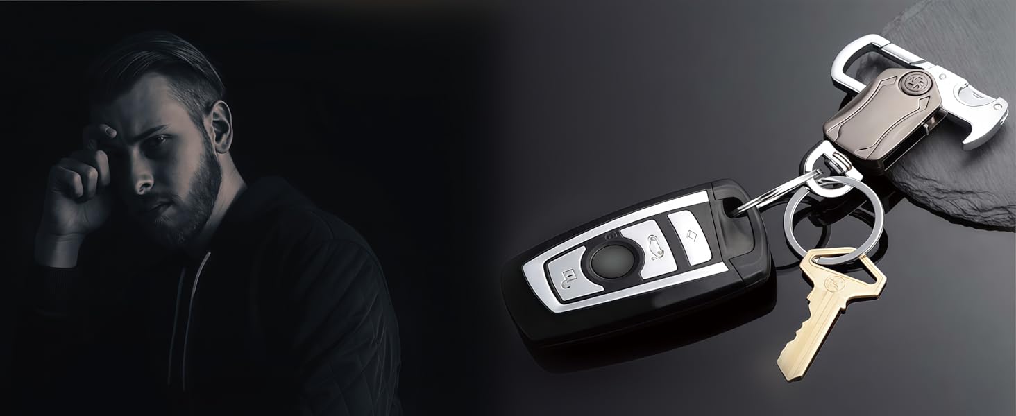 Porte-clés multifonction pour homme avec décapsuleur et support_voghion.com