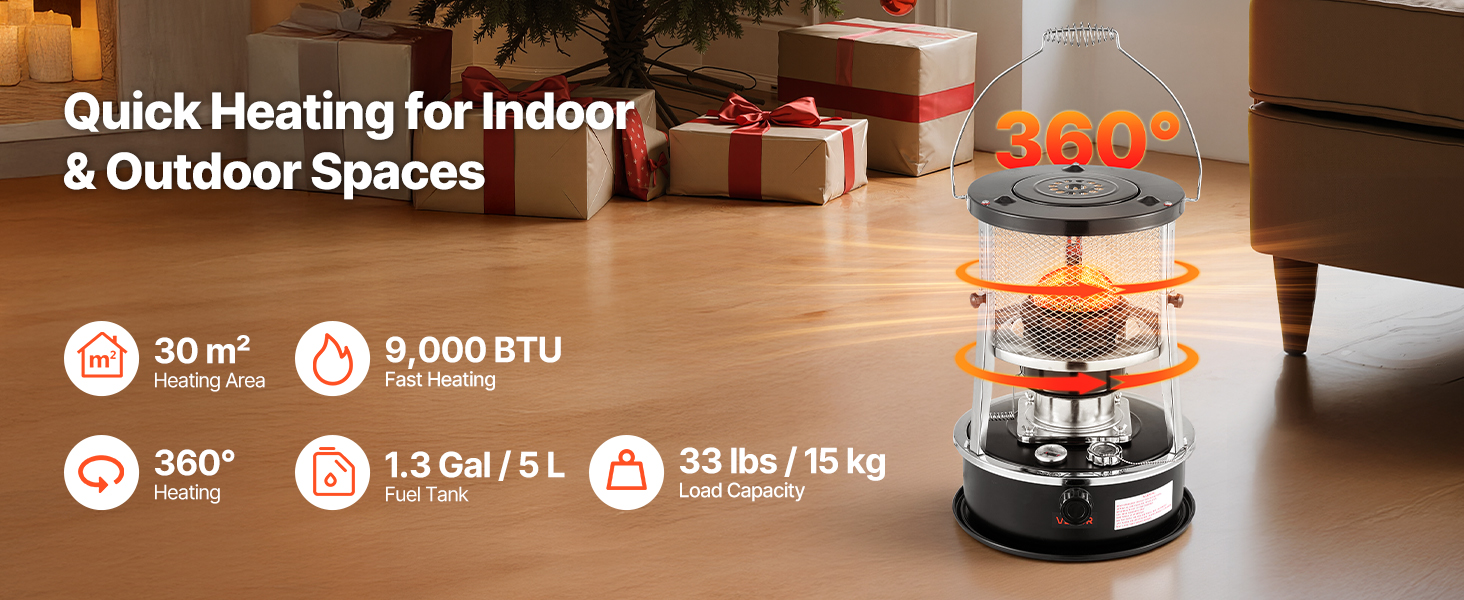 Portable Kerosene Heater And Stove For Indoor And Outdoor Use_voghion.com