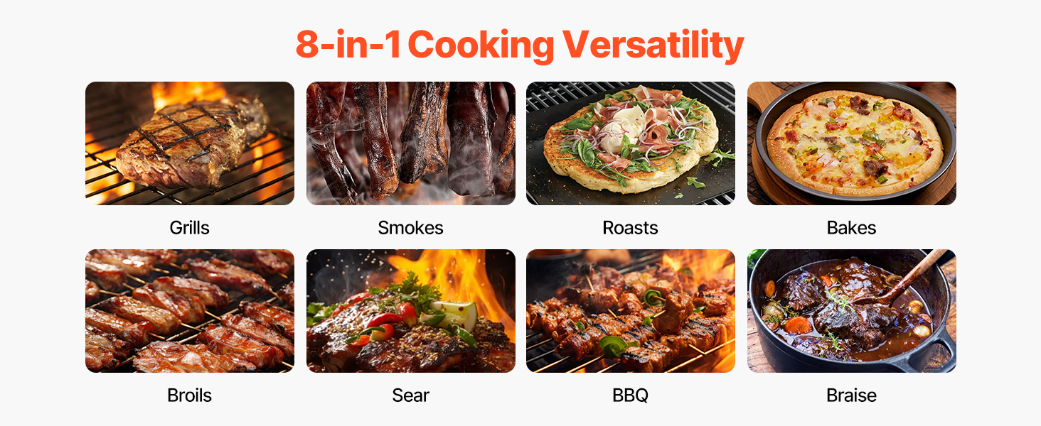 Barbecue smoker a pellet con controllo tramite app wi-fi_voghion.com