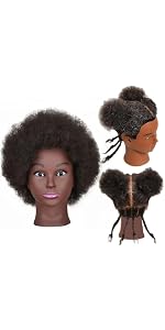 Frisierkopf Für Friseure Und Barbier Training Mit Echthaar_voghion.com