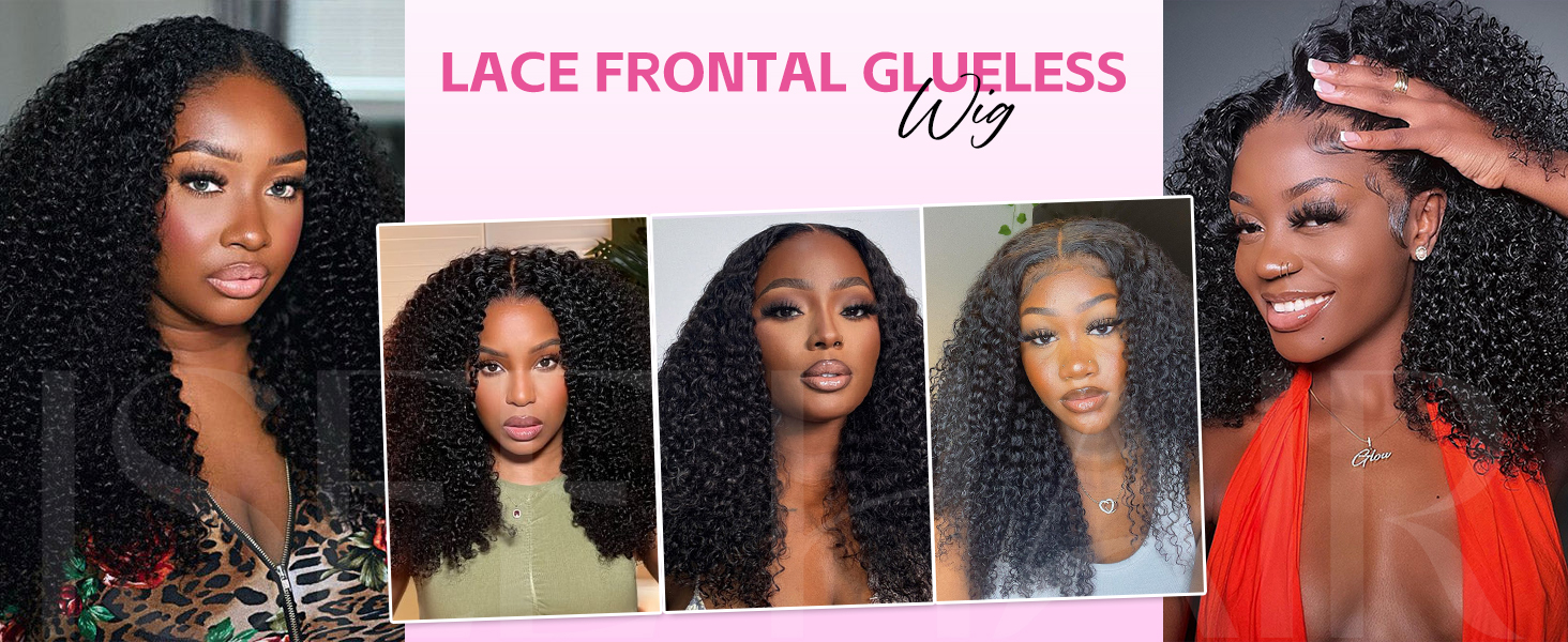Parrucca lace front in capelli umani kinky curly birmani_voghion.com