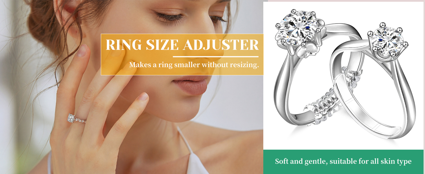 Invisible Ring Adjuster Guards For Loose Rings Set Of 14_voghion.com