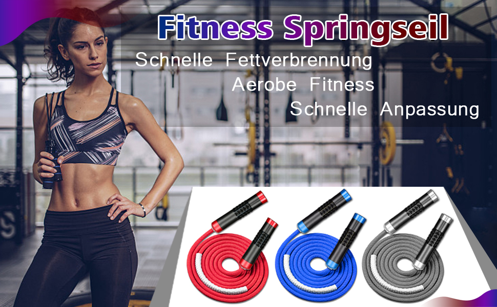 Professional Speed Skipping Rope With Adjustable Aluminium Handle_voghion.com