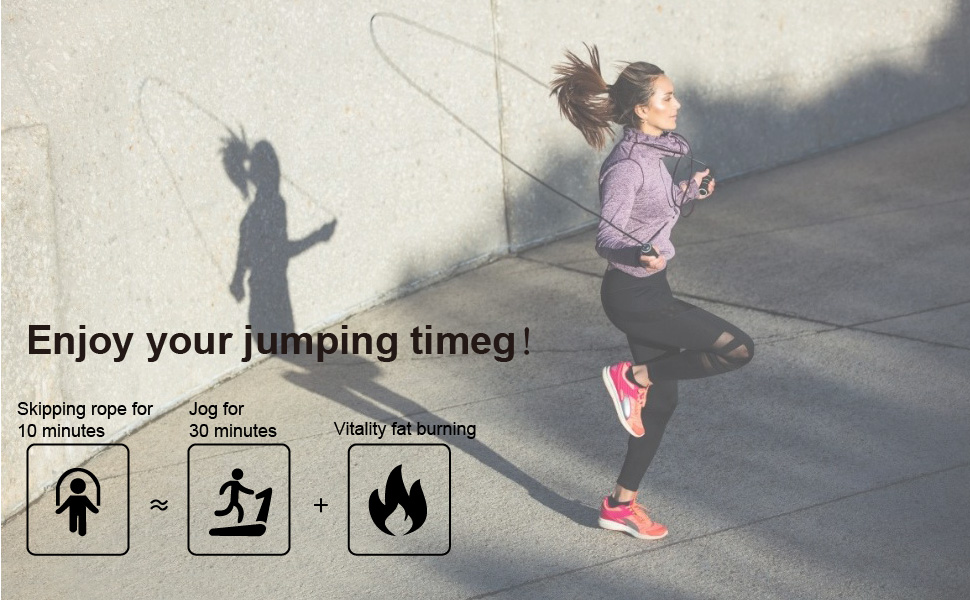 Jump Rope Tangle-free Speed Skipping Rope With Ball Bearings_voghion.com
