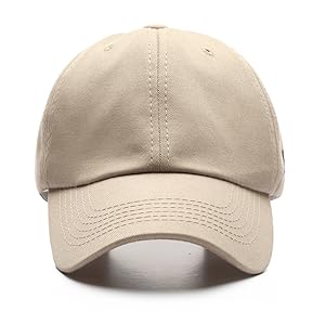 Unisex Baseball Cap In Washed Cotton Denim Adjustable Fit_voghion.com