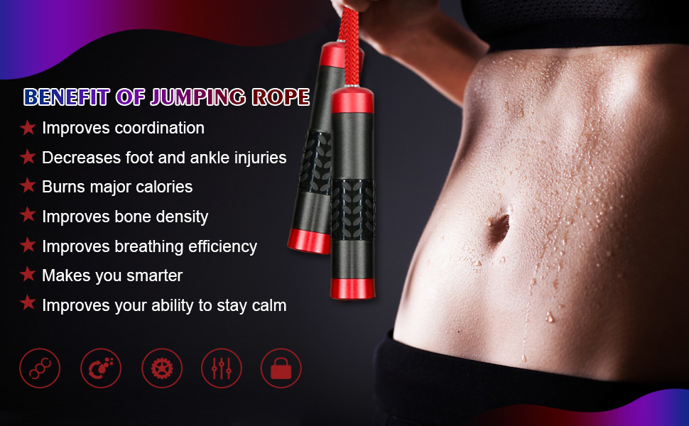 Professional Speed Skipping Rope With Adjustable Aluminium Handle_voghion.com